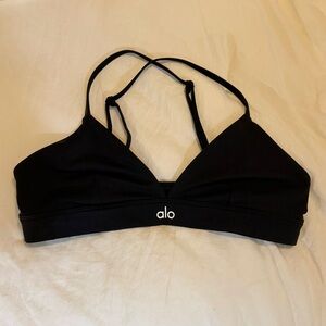 Alo Black Splendor Bra